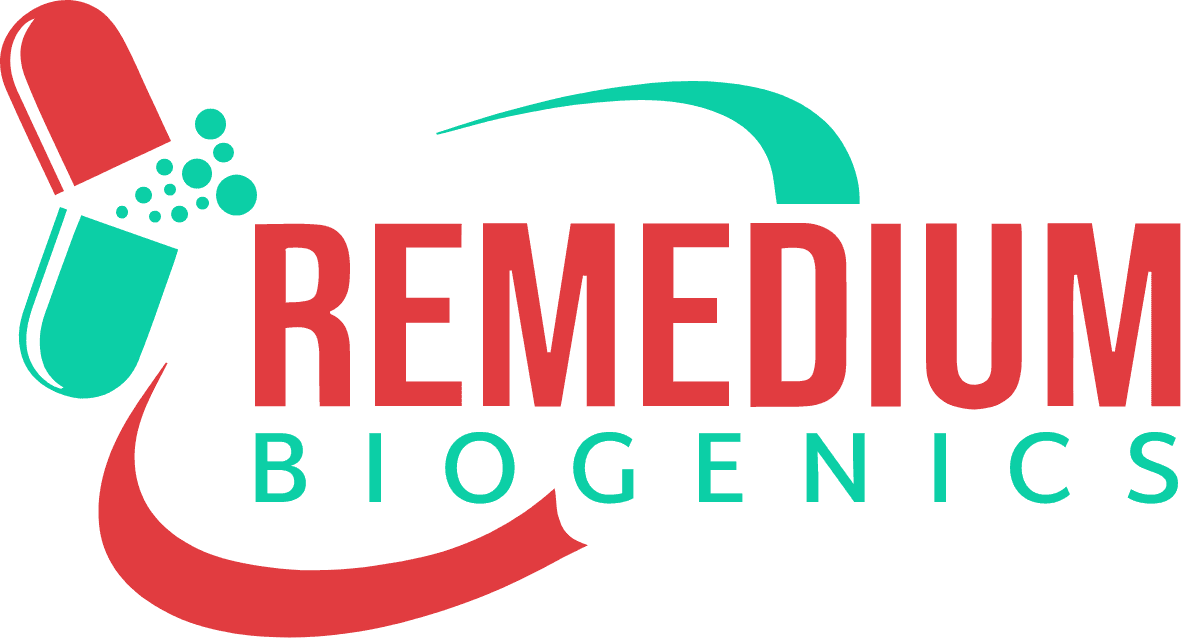 Theos Remedium Biogenics logo