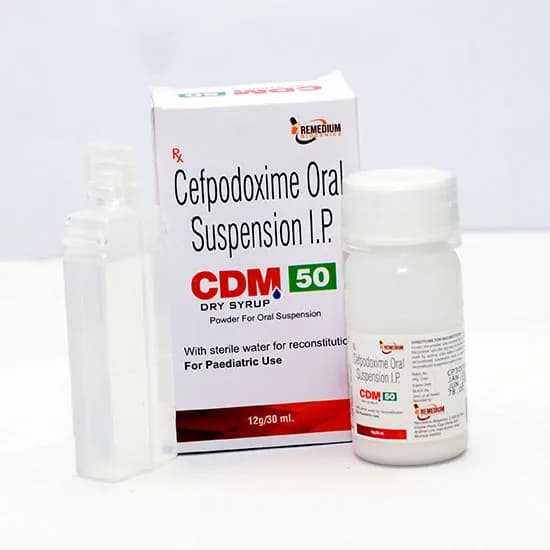 CDM 50-DRY SYRUP